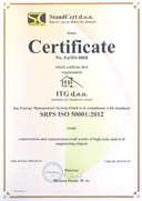 Certified ISO 50001